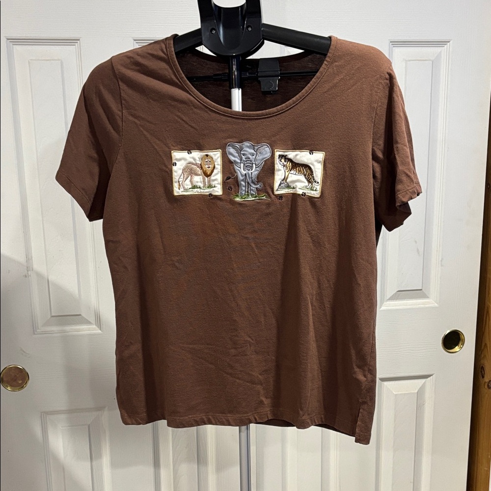 Jason Maxwell Brown Animal Graphic Tee